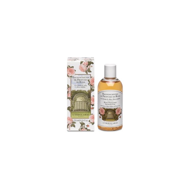 L´ERBOLARIO ROSA gel de baño 250ml.