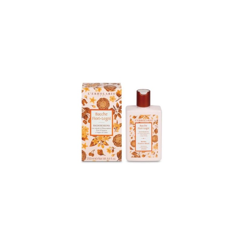 L´ERBOLARIO BAYAS FLORES gel de baño 250ml.