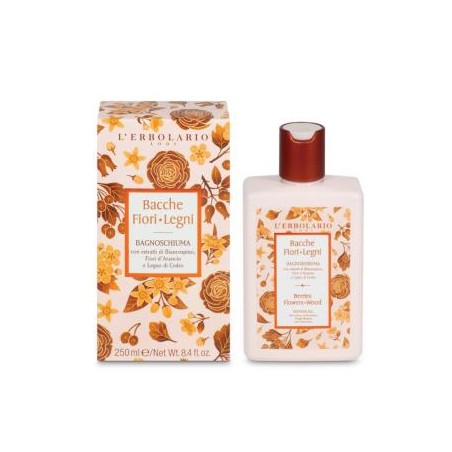 L´ERBOLARIO BAYAS FLORES gel de baño 250ml.