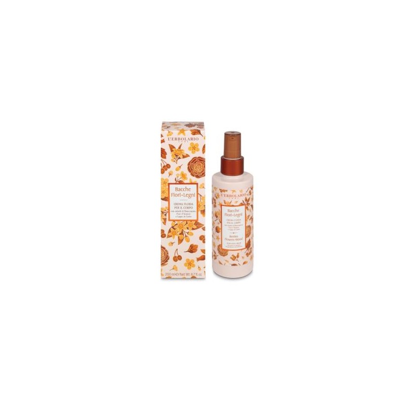 L´ERBOLARIO BAYAS FLORES crema perfumada cuerpo 200ml.