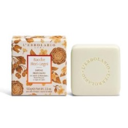 L´ERBOLARIO BAYAS FLORES jabon perfumado 100gr.