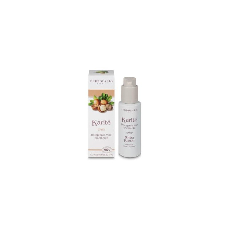 L´ERBOLARIO KARITE detergente de cara 100ml.
