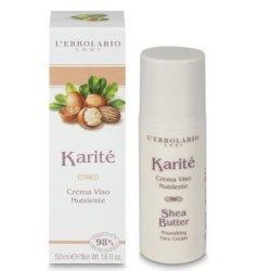 L´ERBOLARIO KARITE crema nutritiva de cara 50ml.