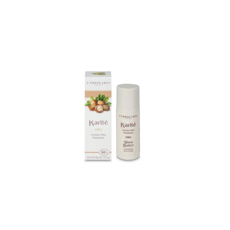 L´ERBOLARIO KARITE crema nutritiva de cara 50ml.