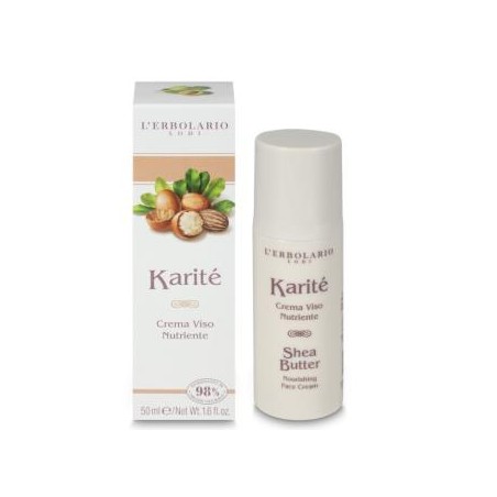 L´ERBOLARIO KARITE crema nutritiva de cara 50ml.