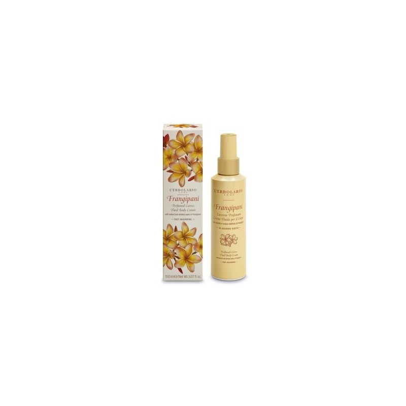 L´ERBOLARIO FRANGIPANI caricia perfumada crema corporal 150ml. L´ERBOLARIO FRANGIPANI caricia perfumada crema corporal 150ml.