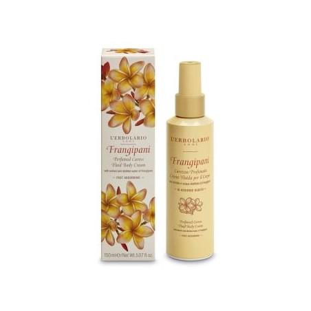 L´ERBOLARIO FRANGIPANI caricia perfumada crema corporal 150ml.