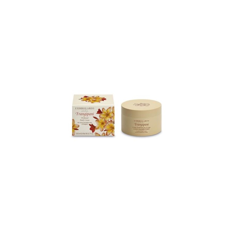 L´ERBOLARIO FRANGIPANI crema perfumada corporal 200ml.
