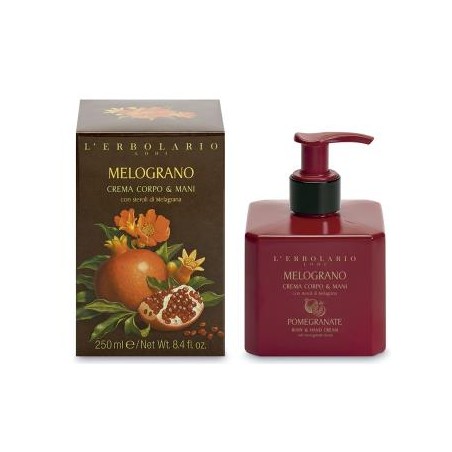 L´ERBOLARIO MELOGRANO crema cuerpo y manos 250ml.