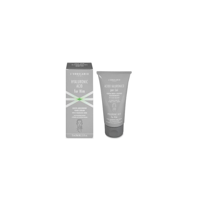 ACIDO HIALURONICO HOMBRE crema manos 75ml. ACIDO HIALURONICO HOMBRE crema manos 75ml.