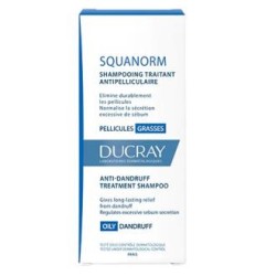 SQUANORM champu tratante caspa grasa 200ml.