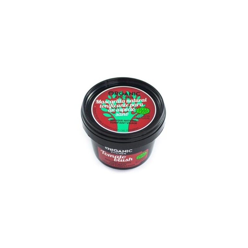 ORGANIC KITCHEN TOMATO BLUSH mascarilla facial tonificante 100ml. ORGANIC KITCHEN TOMATO BLUSH mascarilla facial tonificante 100ml.