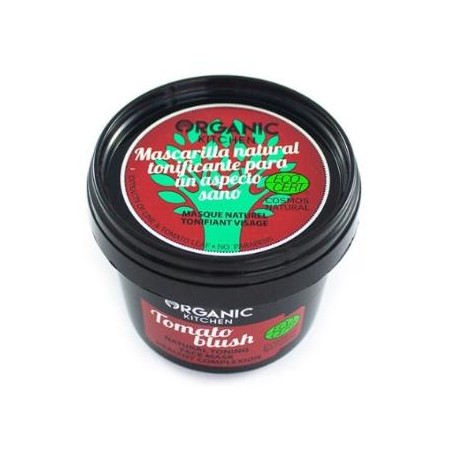 ORGANIC KITCHEN TOMATO BLUSH mascarilla facial tonificante 100ml.