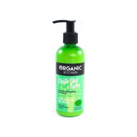 ORGANIC KITCHEN CHILL-OUT ZONE leche corp. refrescante 270ml.