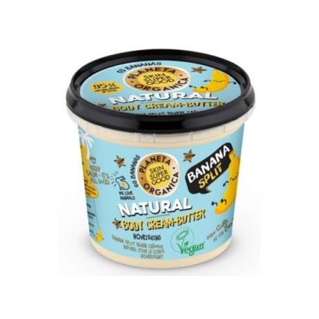 SKIN SUPER GOOD CREMA DE MANTECA CORPORAL banana split 360ml.