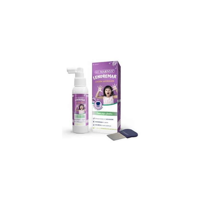 LENDREMAR elimina piojos y liendres 100ml.