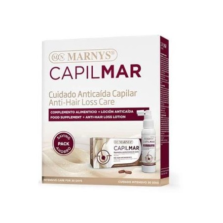 CAPILMAR PACK locion anticaida +capsulas