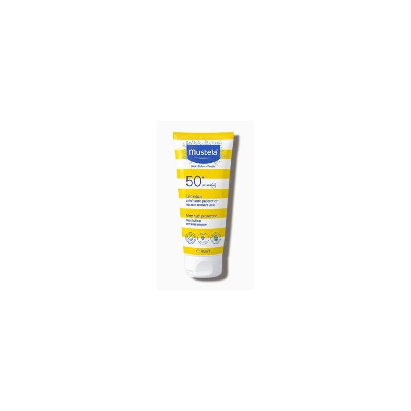 MUSTELA LECHE SOLAR SPF50+ familia 100ml. MUSTELA LECHE SOLAR SPF50+ familia 100ml.