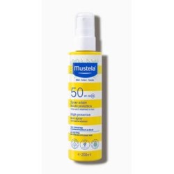 MUSTELA SPRAY SOLAR SPF50 familia 200ml.