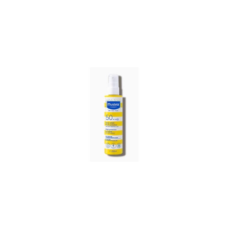 MUSTELA SPRAY SOLAR SPF50 familia 200ml. MUSTELA SPRAY SOLAR SPF50 familia 200ml.