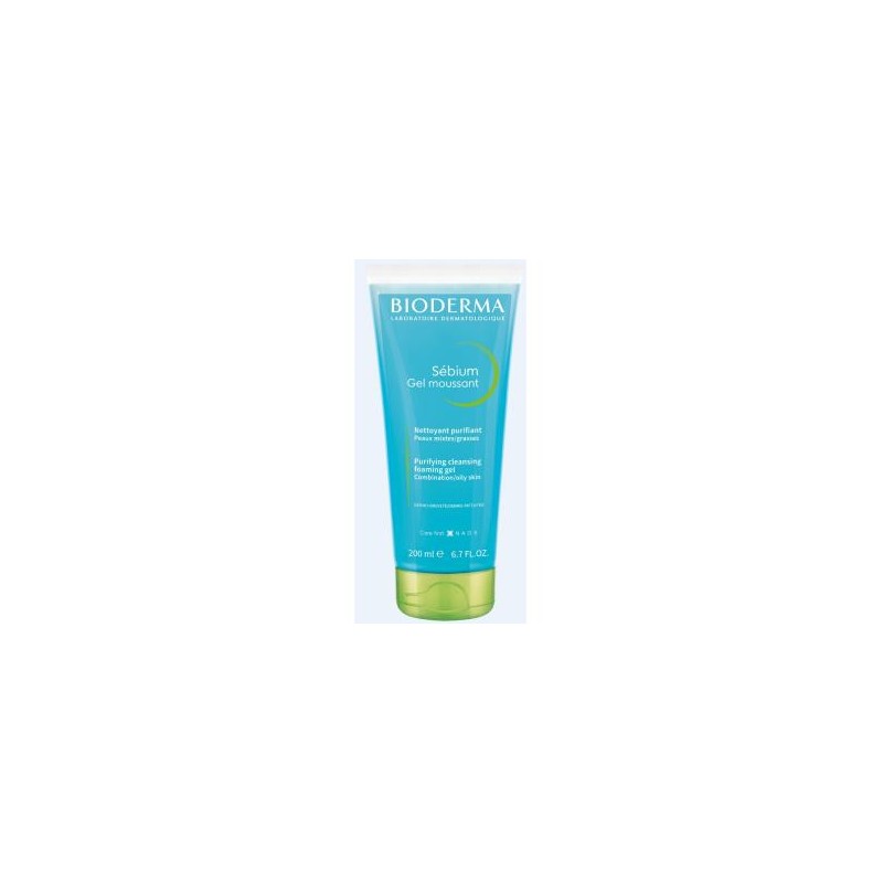 BIODERMA SEBIUM GEL MOUSSANT limpieza especifica tubo 200ml BIODERMA SEBIUM GEL MOUSSANT limpieza especifica tubo 200ml