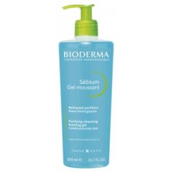BIODERMA SEBIUM GEL MOUSSANT limpieza especifica 500ml.