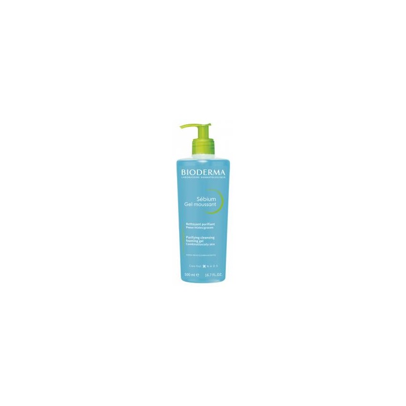 BIODERMA SEBIUM GEL MOUSSANT limpieza especifica 500ml. BIODERMA SEBIUM GEL MOUSSANT limpieza especifica 500ml.