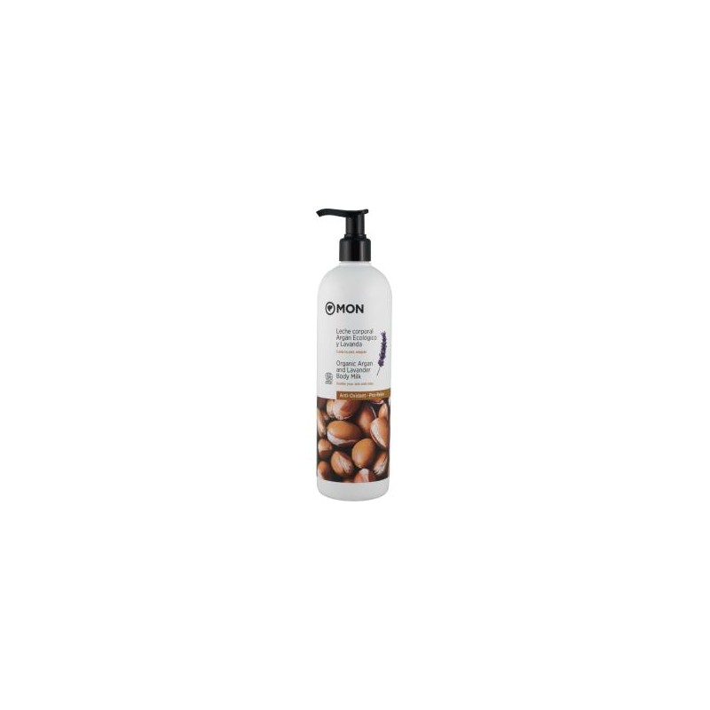 MONDECONATUR LECHE CORPORAL lavanda y argan ECO 500ml. MONDECONATUR LECHE CORPORAL lavanda y argan ECO 500ml.