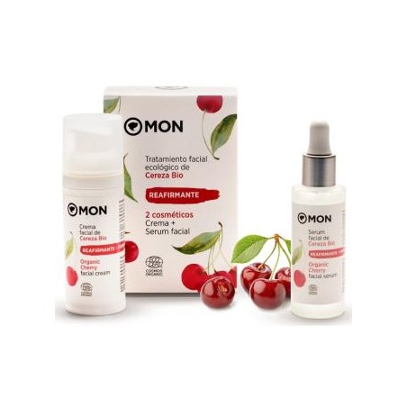 MONDECONATUR TRATAMIENTO FACIAL CEREZA ECO crema+serum