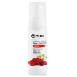 MONDECONATUR MOUSSE LIMPIADORA rosas y manzanilla 150ml.
