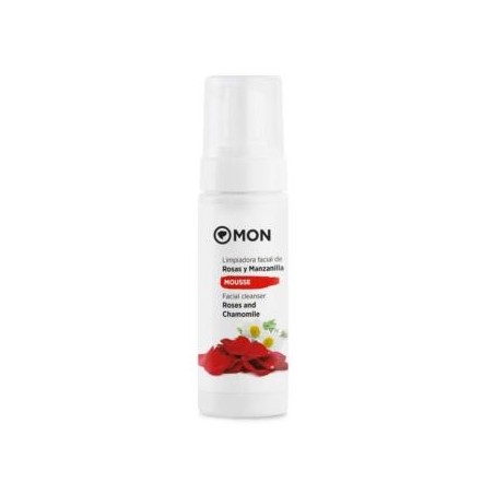 MONDECONATUR MOUSSE LIMPIADORA rosas y manzanilla 150ml.