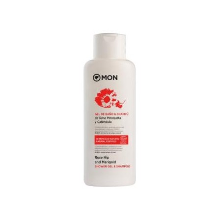 MONDECONATUR GEL CHAMPU ROSA MOSQUETA Y CALENDULA 750ml. ECO
