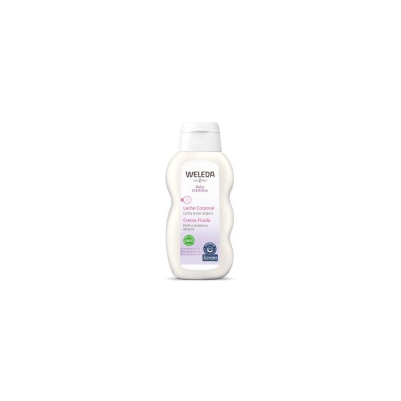 WELEDA LECHE CORPORAL malva blanca BEBE-DERMA 200ml.
