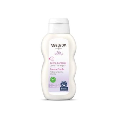 WELEDA LECHE CORPORAL malva blanca BEBE-DERMA 200ml.