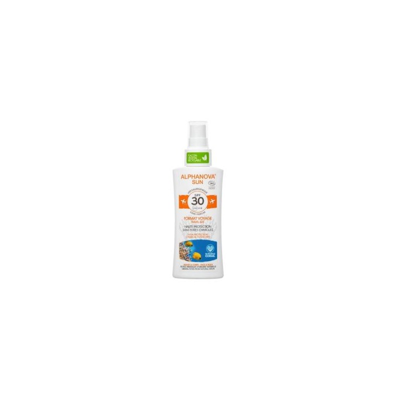 ALPHANOVA SOLAR SPF30 formato viaje 90gr. BIO