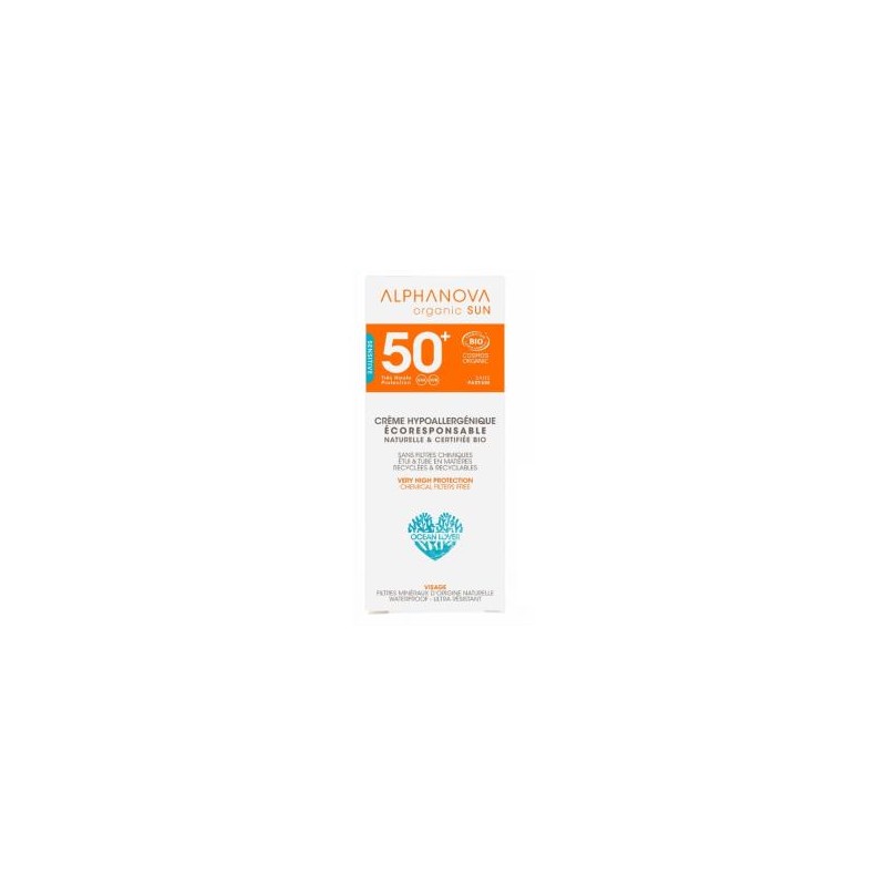 ALPHANOVA SOLAR FACIAL SPF50+ hipoalergenico 50gr.BIO ALPHANOVA SOLAR FACIAL SPF50+ hipoalergenico 50gr.BIO