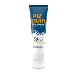 PIZ BUIN CREMA SOLAR MOUNTAIN SPF50 20ml+STICK LABIAL SPF30