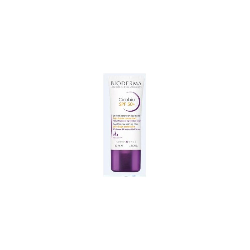 CICABIO SPF50+ CREMA repara y fotoprotege 40ml. CICABIO SPF50+ CREMA repara y fotoprotege 40ml.