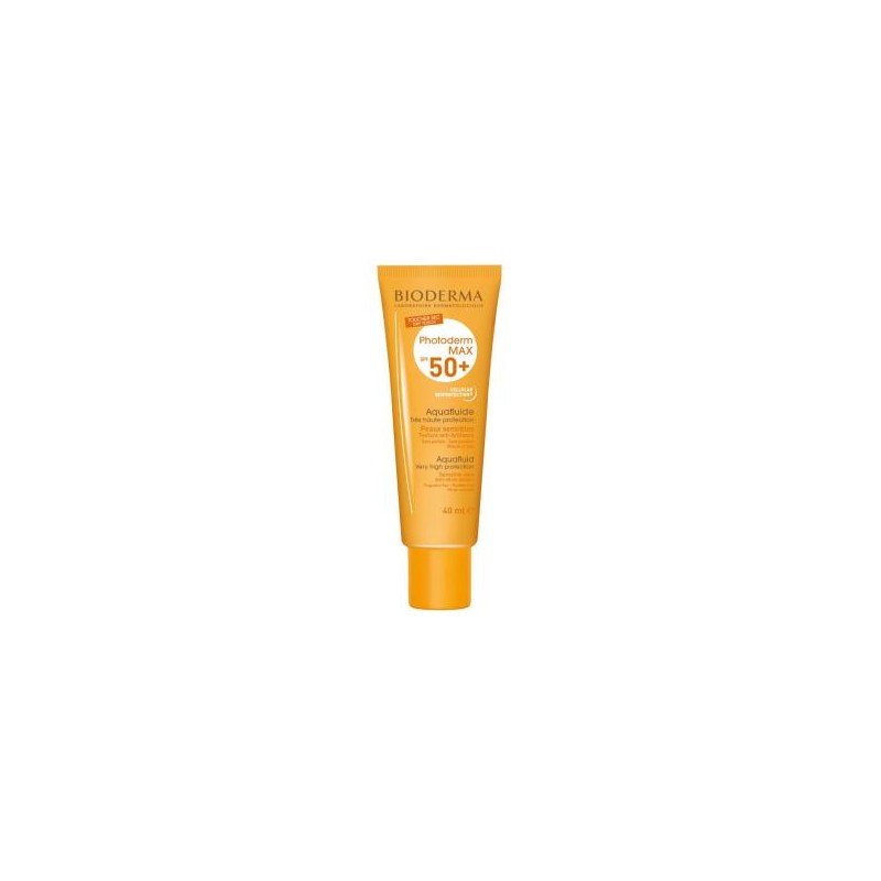 PHOTODERM MAX AQUAFLUIDE incoloro SPF50+ 40ml. PHOTODERM MAX AQUAFLUIDE incoloro SPF50+ 40ml.