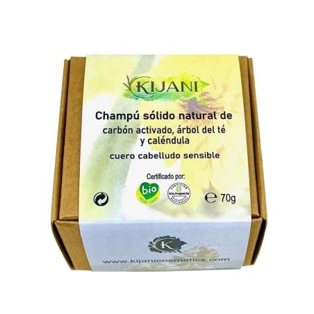 CHAMPU SOLIDO CABELLO SENSIBLE carbon activado 70g