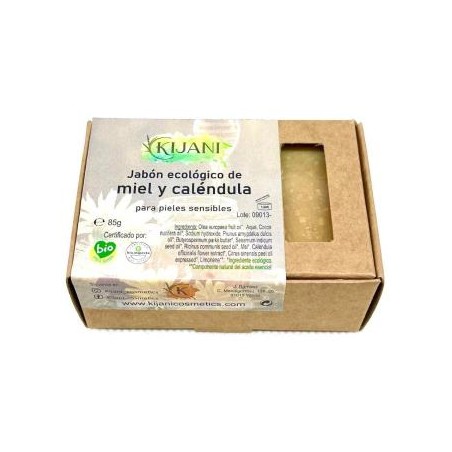 KIJANI JABON EN PASTILLA de miel 80gr.