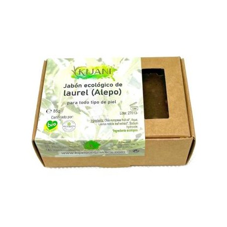 KIJANI JABON EN PASTILLA de laurel (Alepo) 80gr.