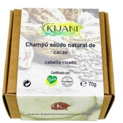 CHAMPU SOLIDO CABELLO RIZADO cacao 70gr