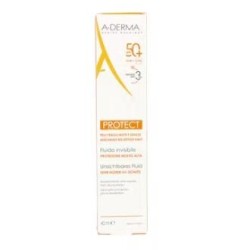 A-DERMA PROTECT fluido FPS 50+ 40ml.