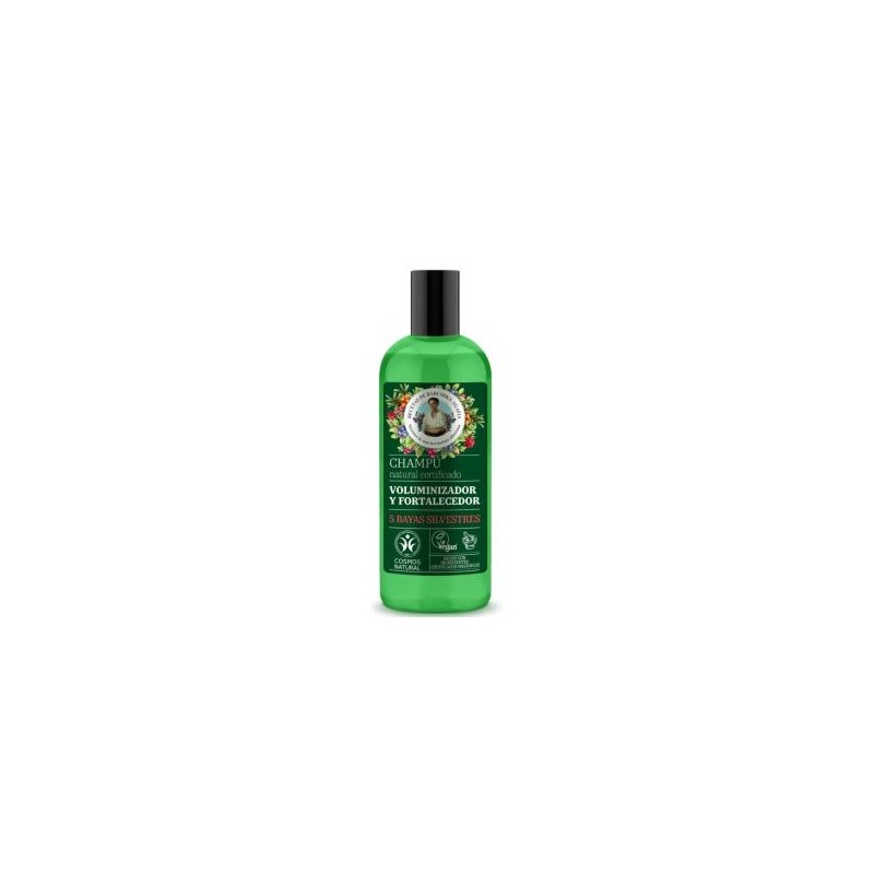 CHAMPU VOLUMINIZADOR Y FORTALECEDOR 260ml. VEGAN