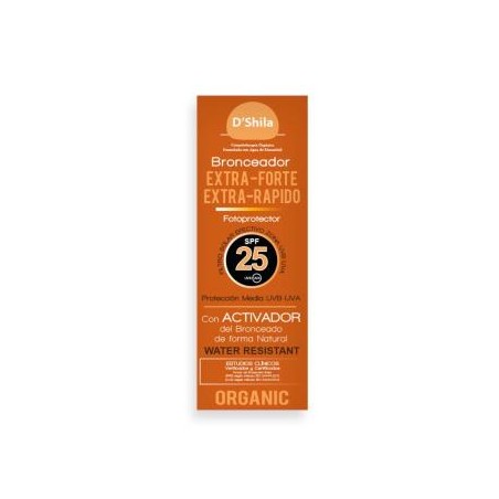 DSHILA PROTECTOR SOLAR EXTRAFUERTE SPF25 100ml.