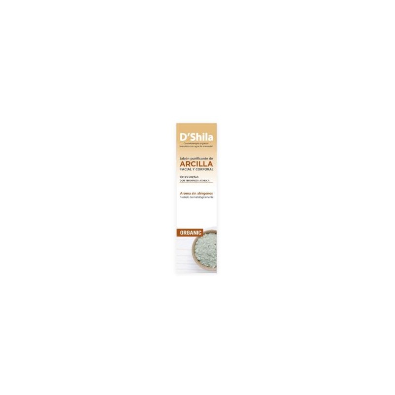 DSHILA JABON DE ARCILLA facial y corporal 250ml.