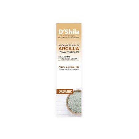 DSHILA JABON DE ARCILLA facial y corporal 250ml.