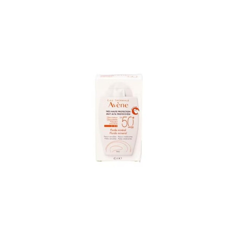 FLUIDO SOLAR MINERAL SPF 50+ 40ml. FLUIDO SOLAR MINERAL SPF 50+ 40ml.