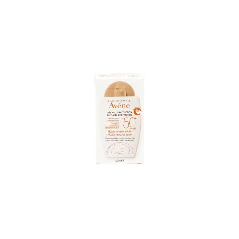 FLUIDO SOLAR MINERAL SPF 50 color 40ml. FLUIDO SOLAR MINERAL SPF 50 color 40ml.